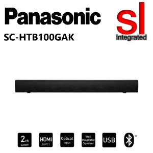 Panasonic SC-HTB100GAK Slim Soundbar