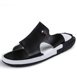 Mens Durable Soft Cushion Sport Slides Sandal with Plantar Fasciitis Arch Support Adjustable Open Toe Summer Casual Comfort Slip on Slippers Shoes for Indoor Outdoor