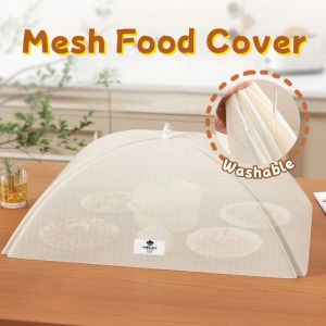 Food Cover Mesh Dome Foldable Reusable Washable Dustproof Fly Proof For Serving Tray Kitchen Table