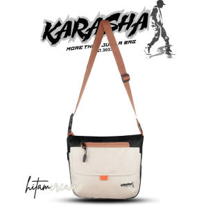 Tas Pouchbag Slingbag Selempang Pria Wanita Karasha K027