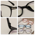 Fashion Eyeglasses Anti Blue Light Radiation Eyeglasses Round Frame Glasses Plain Mirror Glasses Korean Style Male Female for Student Women Lady. 