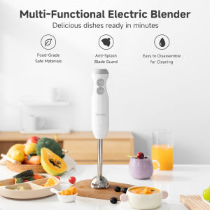 Simplus เครื่องปั่นมือ เครื่องบดเนื้อ เครื่องตีไข่ไฟฟ้า เครื่องครัวหลายฟังก์ชัน อาหารเด็ก การคั้นน้ำ ซอส เบเกอรี่ การบดถั่ว Mixers JBBA003