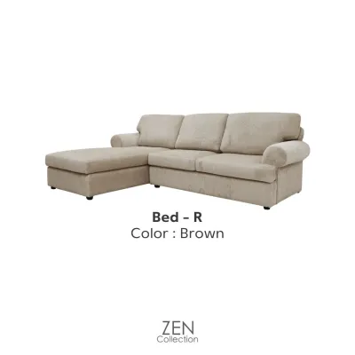 ZEN Collection ส่งฟรี กทม.ปริมณฑล! โซฟา Sofa 1 ที่นั่ง / 2 ที่นั่ง / L-Shape CLARA โซฟาหุ้มผ้าลูกฟูก