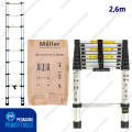 TANGGA TELESKOPIK 2.6 METER LIPAT ALUMINIUM SINGLE TELESCOPIC LADDER. 