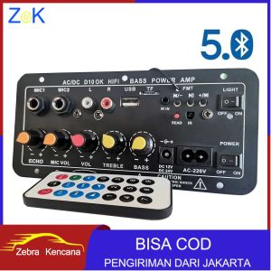 (Dikirim Dari Jakarta) Mobil HIFI Bluetooth 5.0 Amplifiers Untuk 8-12 Inci Speaker AC 220V 12V 24V Kit Amplifier Subwoofer Mobi Penguat Bluetooth Digital Mobil Bluetooth 2.1 Hi-Fi Bass Penguat Daya