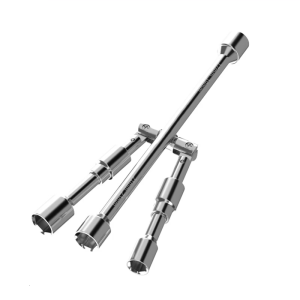 Car Fast Release Foldable Tire Iron Socket Design Multiple Size Lug Nut Remover Durability Tool For Roadside Assistance