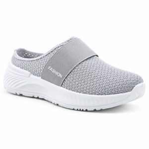 Free Shipping WomenS Sports Shoes Large Size Breathable Upper Thick Sole Casual Half-Slipper Style TK Casual Half-Slipper Style TK