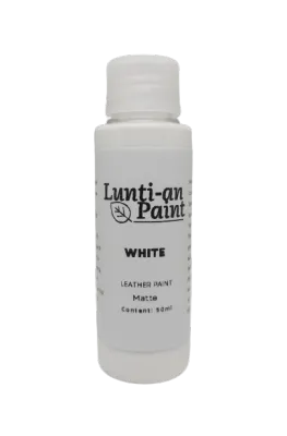 WHITE MATTE 50ML - LEATHER PAINT / MIDSOLE PAINT