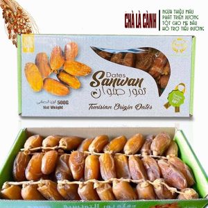 Chà là sấy khô nguyên cành 500gram không đường nhập khẩu Tunisia Minh Đạt Foods MD01 chất lượng Quốc tế tốt cho sức khoẻ đường ruột và tăng cường sức khoẻ