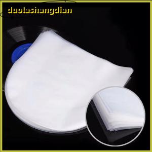 [Duola] 50 cái 7 10 12 inch rõ ràng Vinyl ghi lại protecter LP kỷ lục túi nhựa chống tĩnh kỷ lục bên trong tay áo bao bì túi rõ ràng Bìa
