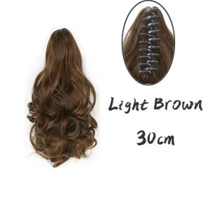 【COD&Spot goods】Long Curly Claw Ponytail Synthetic Long Curly Hair Wig Hair Extensions Straight Hair Pony Tail Hairpiece Wigs Fashion Women