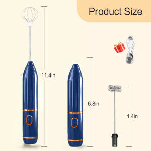 (Ready Stock) XIAOMl Coffee Latte Art Electronic Milk Frother Hand Whisk Battery Operated Mini Blender Kitchen Egg Beater打蛋器 攪拌器