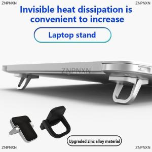 [COD] ZNPNXN ขาแบบพกพาขนาดเล็ก1คู่สำหรับ Pro Huawei Xiaomi Notebook ฐานอลูมิเนียมเครื่องมือสนับสนุนแล็ปท็อปยืนหม้อน้ำสำหรับที่วางคีย์บอร์ด
