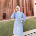 Zaline Embroidery Tunic Dress / Formee Outfit / Dress Katun Bordir / Tunik Lebaran / Dress Lebaran. 