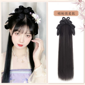 3- Búi Tóc Giả Cài Đầu Hóa Trang Cổ Trang Nguyên Đầu Dạng Băng Đô hoặc có mắc kẹp bên dưới Sẵn Các Loại