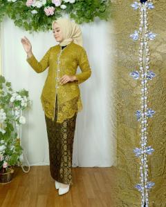Set kebaya Tulle encim Songket / Kebaya songket Tille pesta mura/ Set Kebaya Encim Brukat