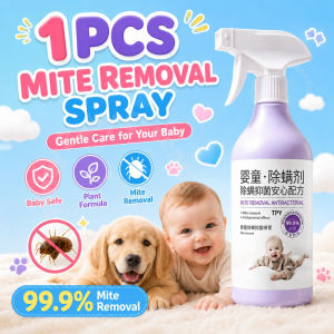BUY 1 TAKE 1 500ml Natural Anti Dust Mite Spray Bed Bug Remover Non Toxic Safe For Mattress & Pillow Household Sofa Natural Insect Repellent