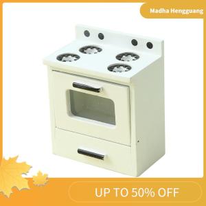 Madha 1 12 Dollhouse Simulation Gas Stove Model Dollhouse Mini Kitchen Kitchenware Furniture Decor Dolls Pretend Play Toys