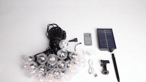 Solar Outdoor String Light ST38 Waterproof Solar light IP65 For Party Garden Garland Christma lights[Fast Shipping]
