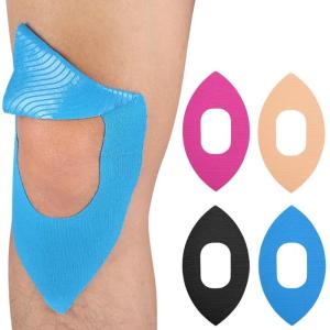 Pack of 5 Kinesiology Tape for Knee Support Elastic Athletic Tape Water Resistant Muscle Tape Breathable Sport Tape
