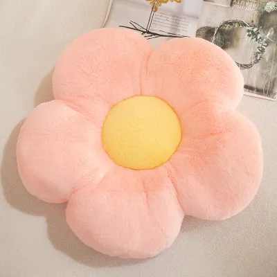 35cm 50cm Extra Large Size cute soft Cushion Sofa PP Cotton Plush Round Flower pillow soft Seat Chair birthday gifts