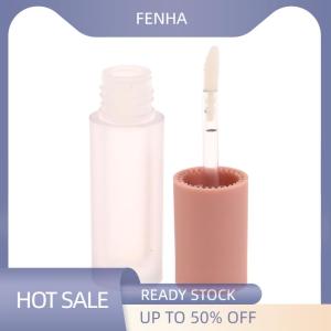 FENHA 3ml Bottled Round Transparent Empty Lipstick Tube DIY Lip Glaze Lip Gloss Container Frosting Lip Balm Tube Sample Container