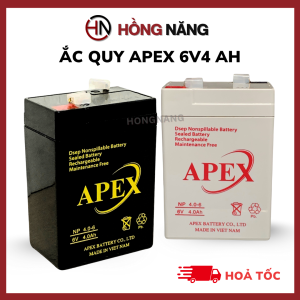 Nguồn Điện Dự Trữ 6V4 Apex – Dùng Cho Xe Đồ Chơi Trẻ Em Quạt Sạc Đèn LED cân điện tử phụ kiện điện tử