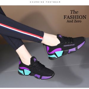 Korean Style Fashion Casual Sports Shoes for Women - Comfortable and Breathable Work Shoes - Training Runner