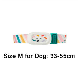 Smart  Dog Cat Collar Tag Bluetooth Tracker Personalized Adjustable Nylon Smart Puppy Locator Voice App Work