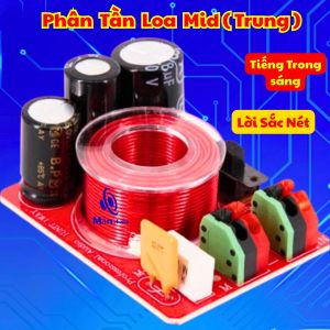 Mạch phân tần loa Trung Mid phân tần loa trợ lời cho gia đình và xe hơi 1 mạch