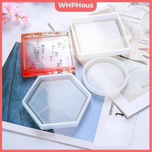 WHPHous Coaster Resin Silicone Cup Mat Pad Mold Jewelry Making Epoxy Mould Tool Craft