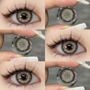 【COD】Menyinarimu Softlens Soflen RICHGIRL Brown 1pasang normal lensa kontak warna 14.0mm gray softlen makeup contact lens