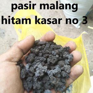 Pasir malang hitam 1 karung NO 12dan 3