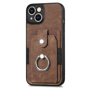 Case for Samsung A17 A07 A37 A57 A56 A36 A26 A16 A06 A53 A54 4G 5G Flip Wallet Fiber Leather Card Holder Pocket Ring Stand Shatterproof Cover Fashion Phone Casing