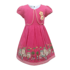 Dress Anak Perempuan Bahan Katun Usia 1-12 Tahun 4222