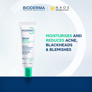 Bioderma Sebium Kerato+ Anti-acne Moisturising Gel Cream (Oily Acne-prone Skin) 30ml