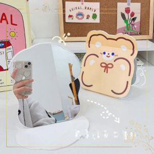 Gương Gập Hình Thú Chibi Dễ Thương – Gương Mini Trang Điểm Bìa Cứng Hàn Quốc Cute Nhiều Mẫu Xinh