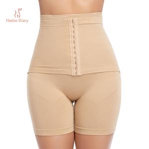 [Hottie Diary] Seamless Shapewear High Waist Boxer Waist Trainer Womens Corset Breasted Panties Plus Size Body Shaper 2025new style