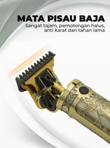 SONAR SN-096 Alat Pangkas Rambut dan Cukur Kumis Trimmer Emboss