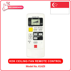 KDK Ceiling Fan Remote Control Replacement (V56VK K14Z9)