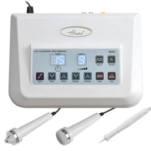 Ultrasonic 3 In 1 Facial Machine Ultrasonic Tattoo Facial Tag Wart Mole Freckle Removal Beauty Micro Plasma Freckle Removal Pen for Face