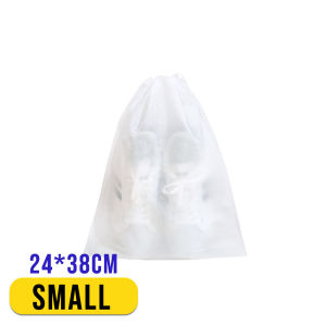 KMH Transparent Travel Shoe Bag Shoe Organizer Storage Drawstring Bag Waterproof Dustproof Travel Shoe Bag