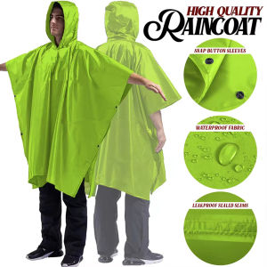 Motorcycle Raincoat，RESUABLE，WATERPROOF RAIN COAT，FOR ADULT