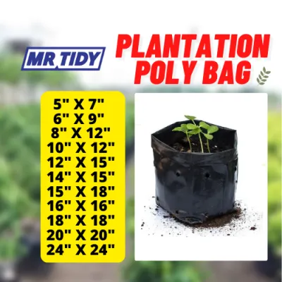 Plantation Nursery Bag with UV / Polybag / Plants nursery bag with hole