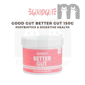 【Mi Pet Lover】Good Gut Better Gut 150g | Dog & Cat - Pet Supplement with Postbiotics & Digestive Health Care