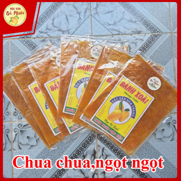 Bánh tráng xoài Cam Lâm không đường (01 Kg) - Đặc sản Bà Mười