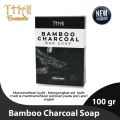Thai Charcoal Soap Sabun Batang Arang Bambu | Untuk Kulit Bersih, Halus, dan Bebas Jerawat. 