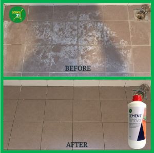 Sons21 Floor Tiles Cement RemoverCleaner Remove Stain Grout Rust Hard Water PENCUCI SIMEN KARAT LANTAI (1Litre)
