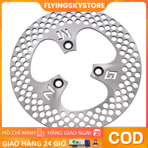 Đĩa xe điệnđĩa phanh xe điện 220mm nhiều lỗ kèm (đĩa MNC)