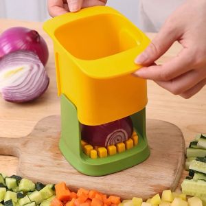 ALAT PEMOTONG SAYURAN MODEL DADU / CHOPPER MANUAL BUAH ALAT DAPUR SERBAGUNA